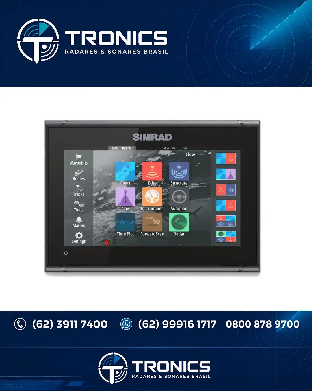 ASSISTÊNCIA SIMRAD BROADBAND 4G GOIÁS