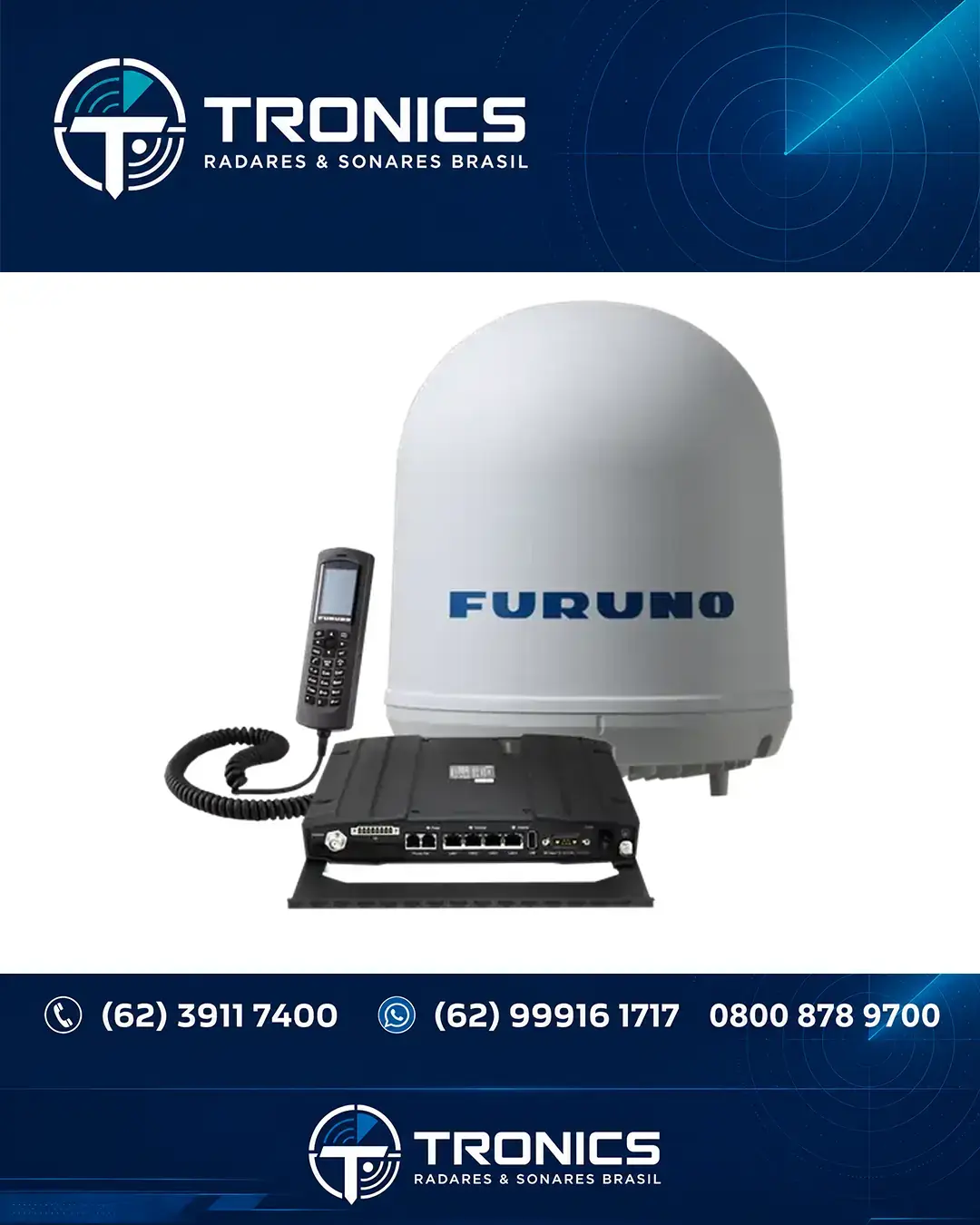 ASSISTÊNCIA COMUNICACAO E GMDSS FURUNO FELCOM 19 SANTA CATARINA