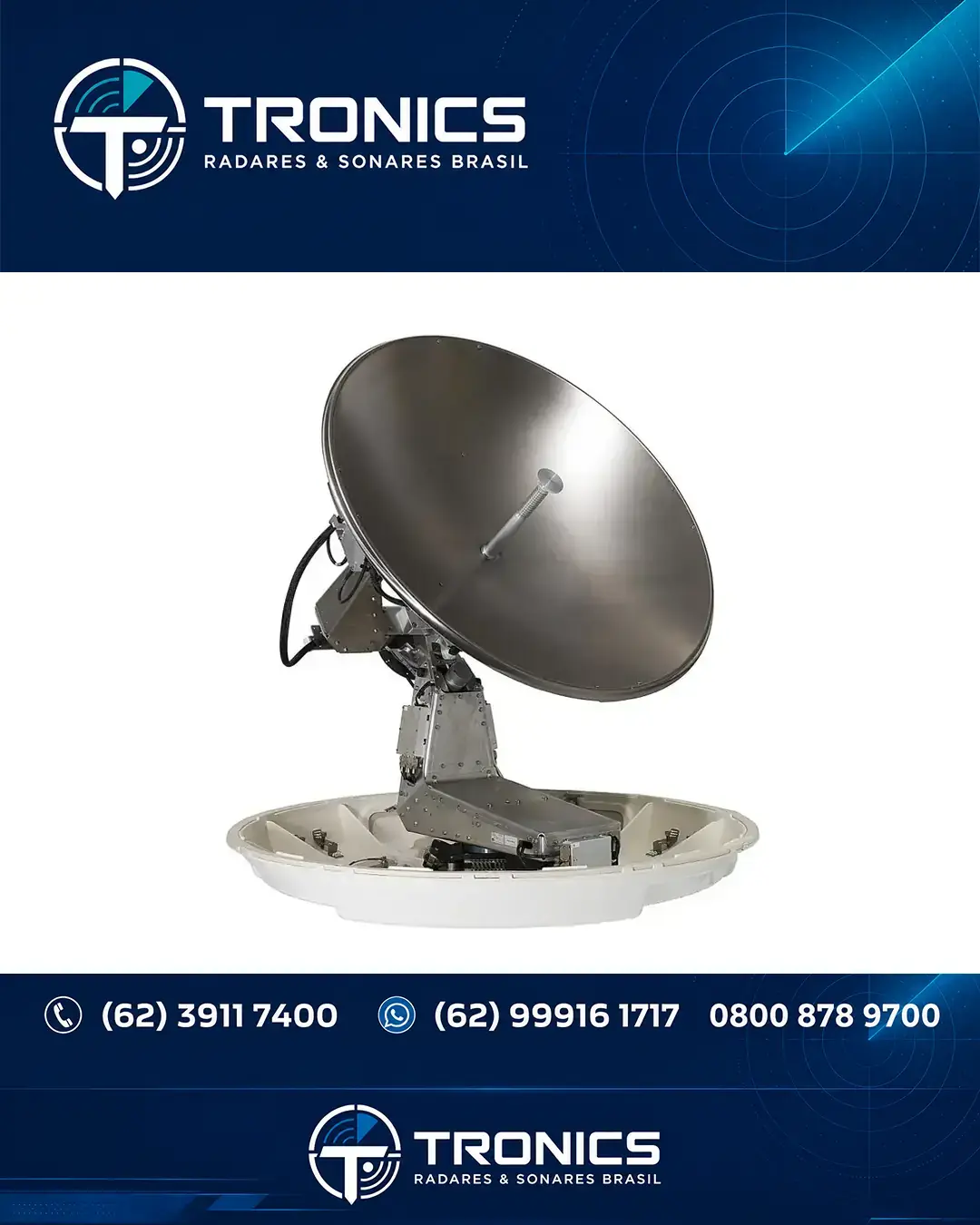 ASSISTÊNCIA COMUNICACAO E GMDSS SAILOR 900 VSAT SANTA CATARINA