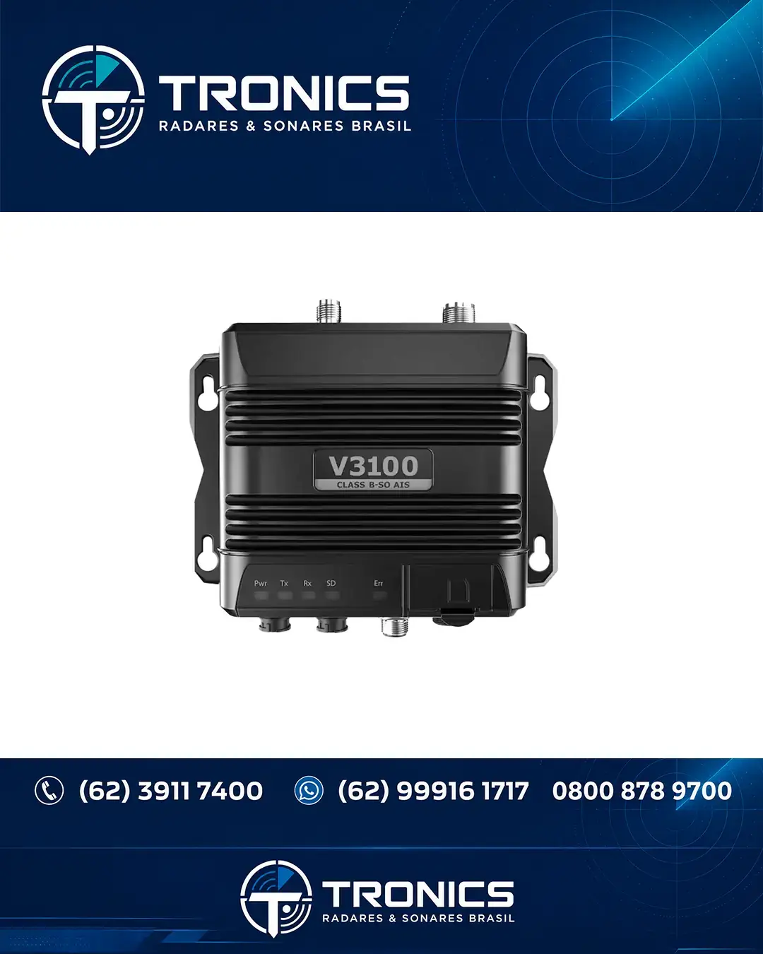 ASSISTÊNCIA COMUNICACAO E GMDSS SIMRAD V3100 SANTOS