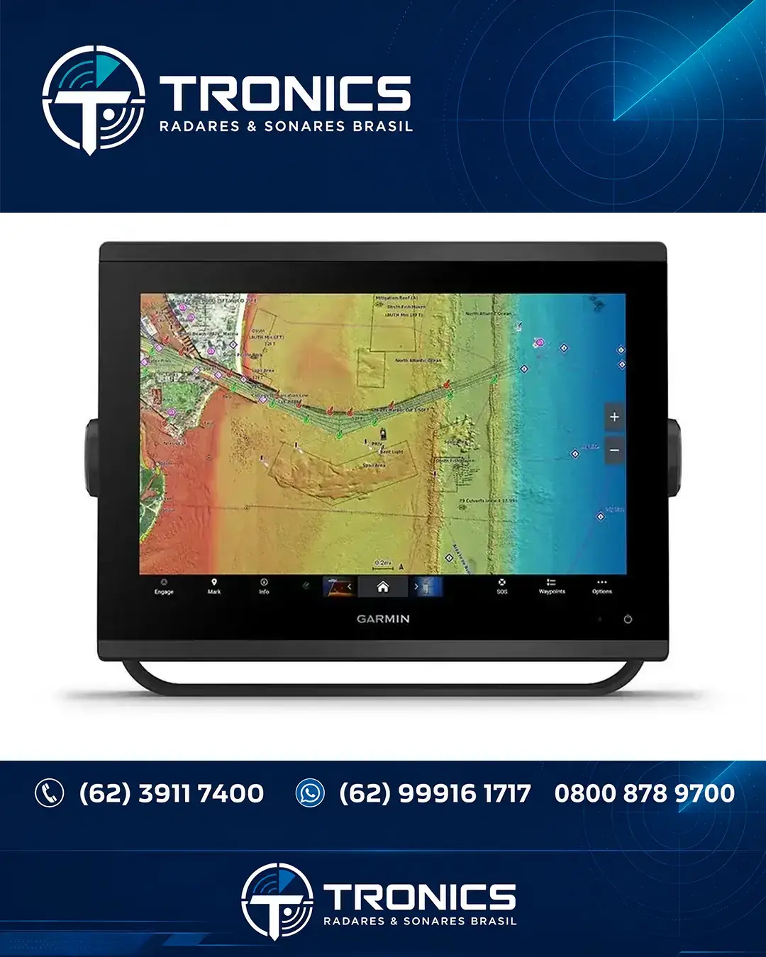 ASSISTÊNCIA GARMIN GMR 624 SANTA CATARINA