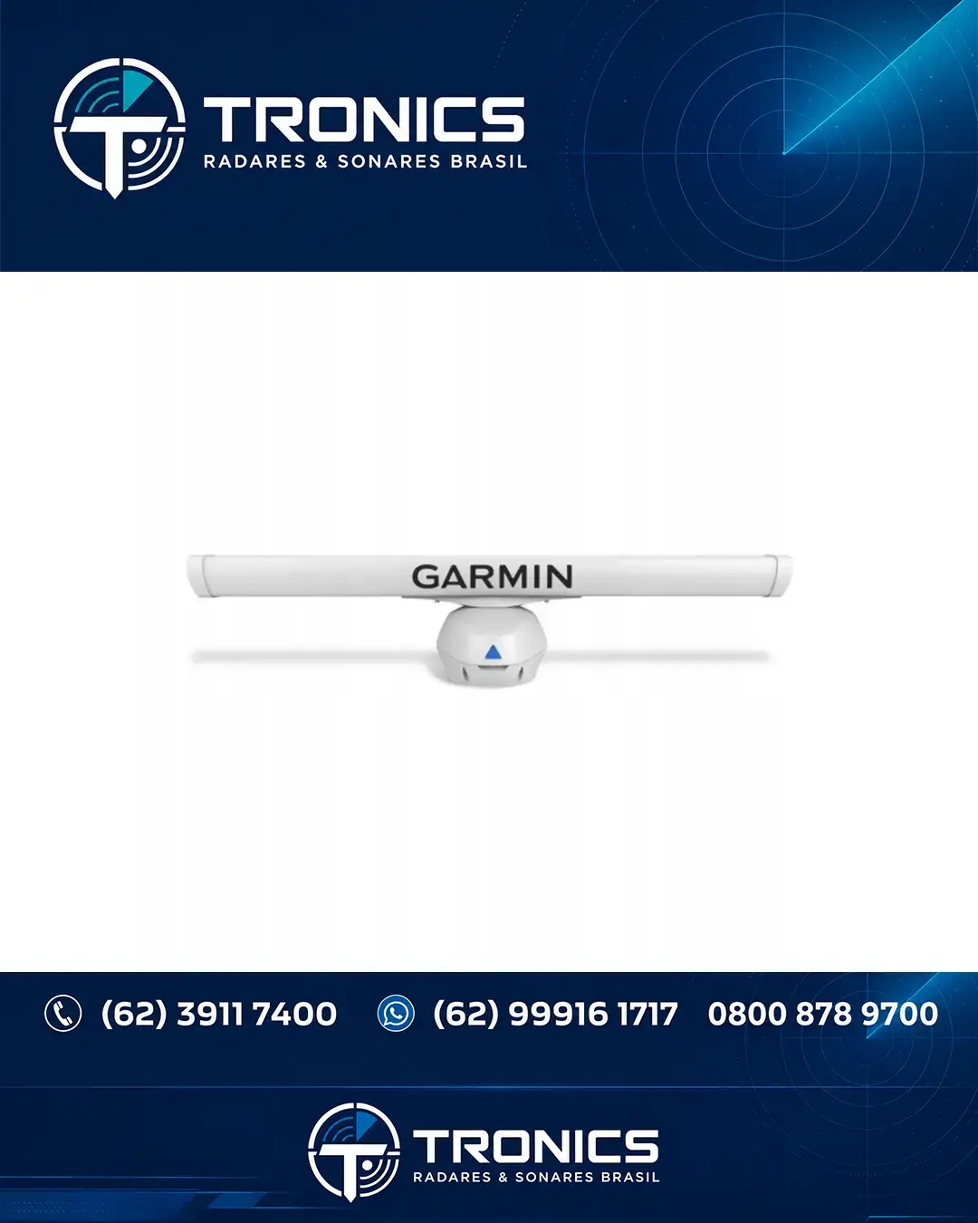 ASSISTÊNCIA GARMIN GMR FANTOM 126 NO BRASIL