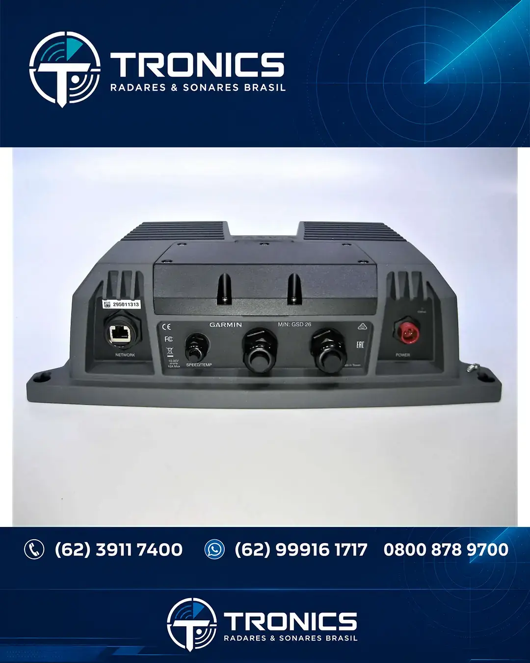 ASSISTÊNCIA GARMIN GSD 26 GOIÁS