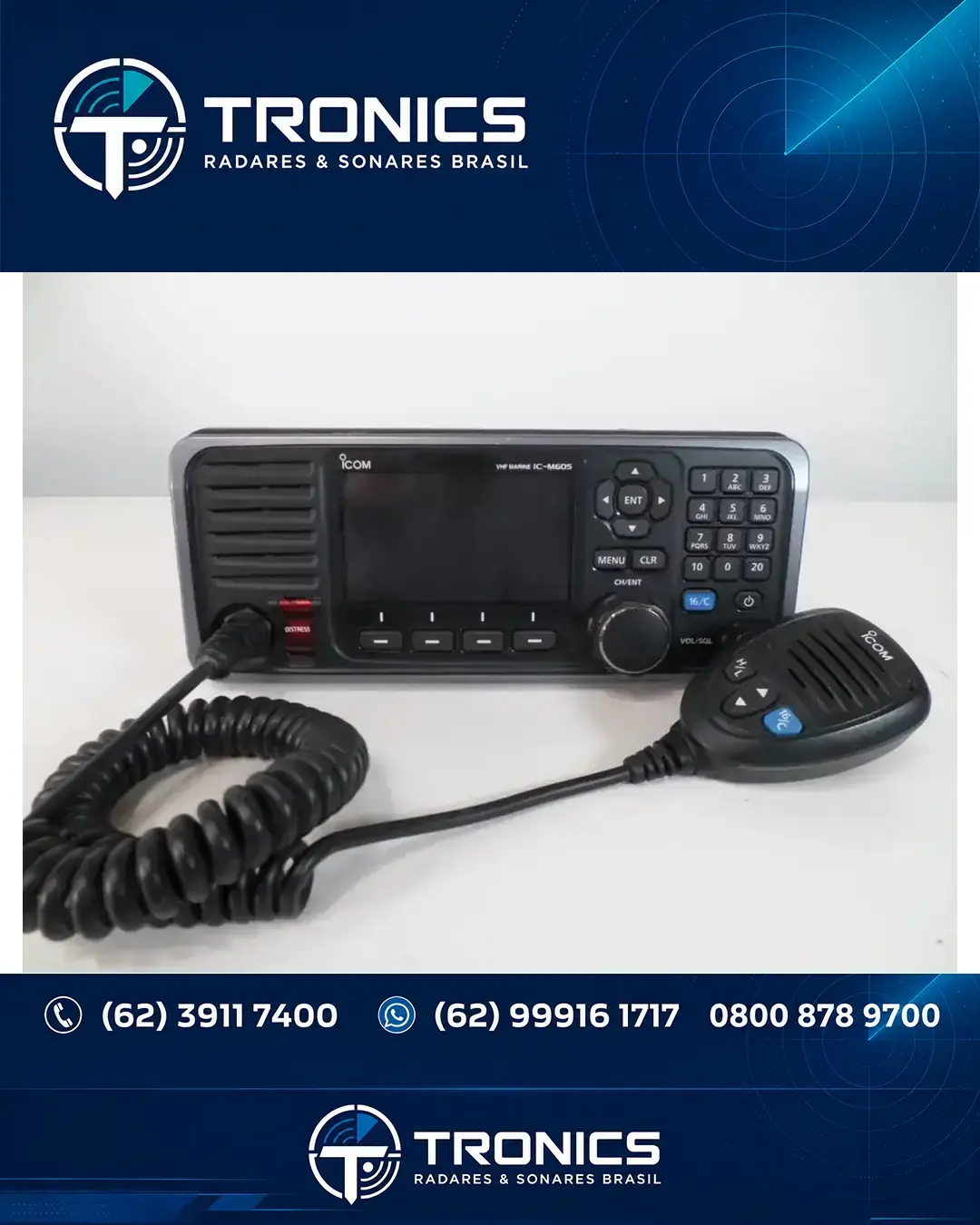 ASSISTÊNCIA ICOM IC M605 FLORIANÓPOLIS