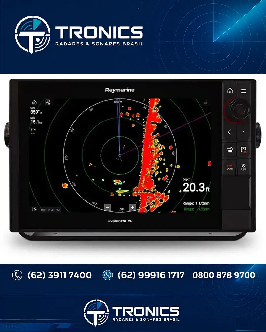 ASSISTÊNCIA RAYMARINE MAGNUM RIO GRANDE DO SUL
