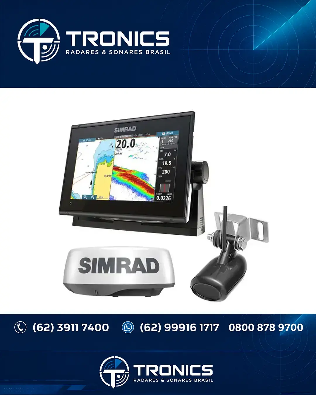 ASSISTÊNCIA SIMRAD SU90 SANTA CATARINA