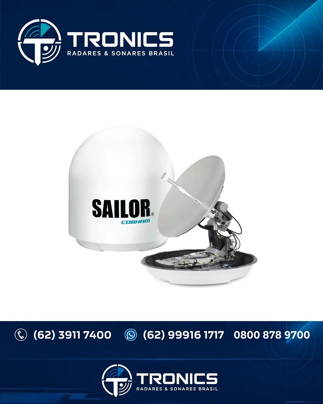 ASSISTÊNCIA TÉCNICA COMUNICACAO E GMDSS SAILOR 6006 RIO GRANDE DO SUL