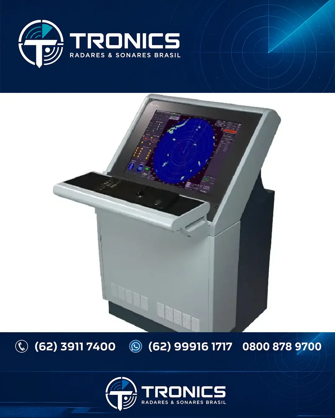REPAROS TÉCNICA EM SPERRY MARINE SYNAPSIS RADAR SÃO PAULO